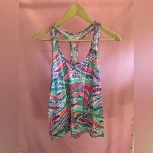 Lilly Pulitzer Multicolor Tropical Tank Top
